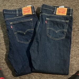 Levi's Dark Blue Denim Jeans